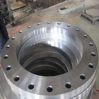 EN1092-1 Plate FLANGE, ASTM A105, 12 INCH, PN6